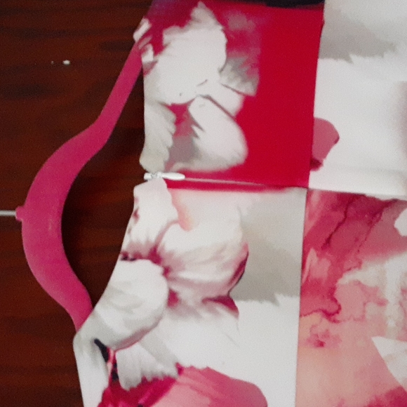 Calvin Klein sz 4 floral short sleeve dress - Picture 6 of 8